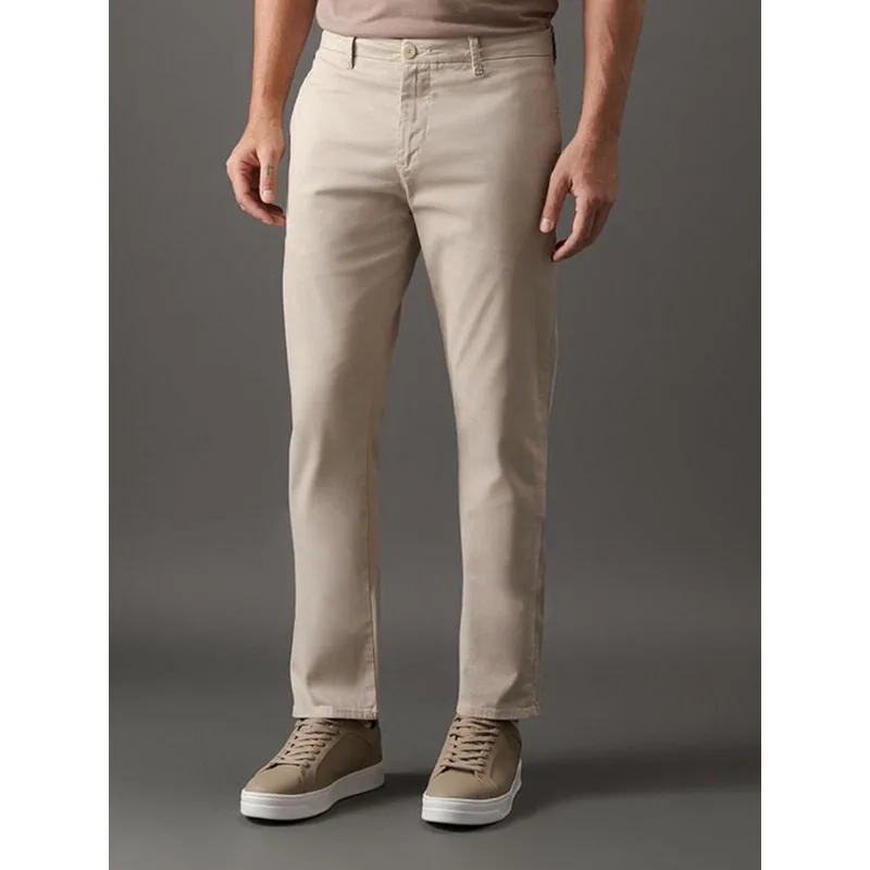 Calça Chino Slim - Caqui Claro Calça Chino Slim Caqui Claro 42