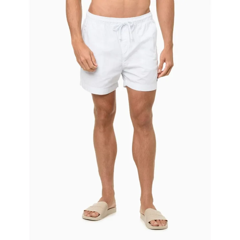 Shorts Masculino Color Com Elástico Calvin Klein - Branco 2 Shorts Masculino Color Com Elástico Calvin Klein Branco 2 38