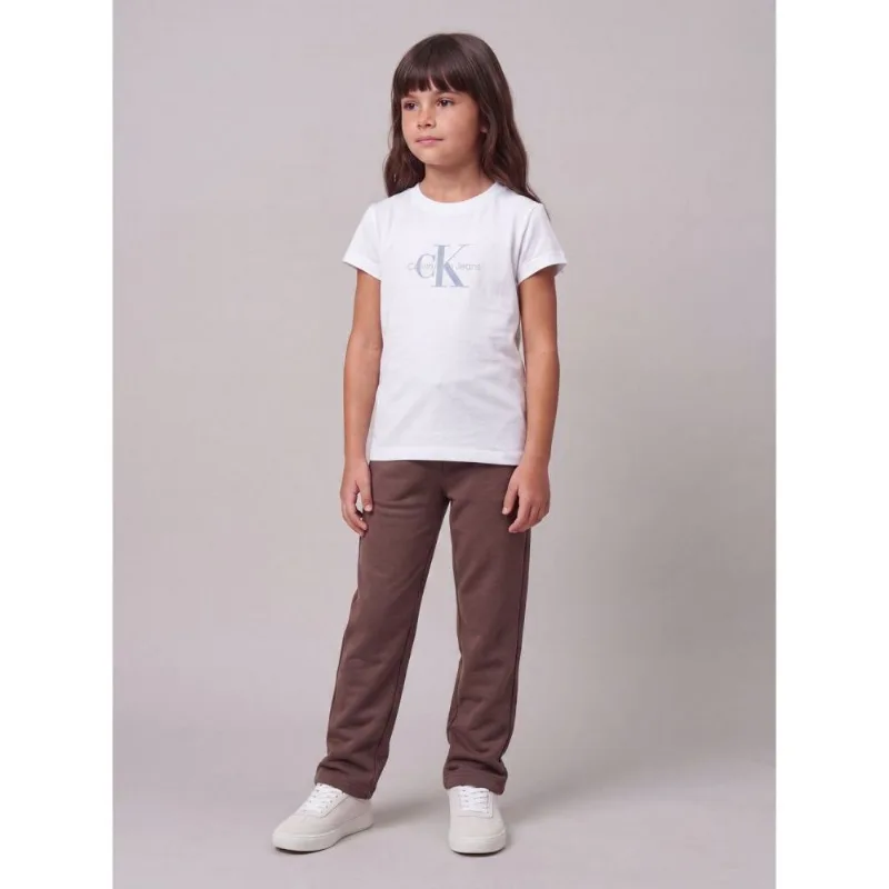 Camiseta Menina Reissue Calvin Klein Jeans - Branco 2 Camiseta Menina Reissue Calvin Klein Jeans Branco 2 16