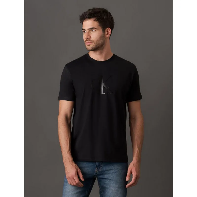 Camiseta Masculina Manga Curta Gel Calvin Klein Jeans - Preto Camiseta Masculina Manga Curta Gel Calvin Klein Jeans Preto g