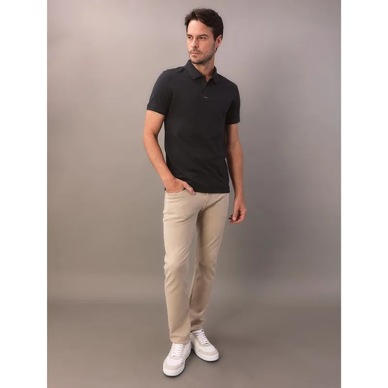 Polo Manga Curta Calvin Klein Masculino Premium - Marinho Polo Manga Curta Calvin Klein Masculino Premium Marinho p