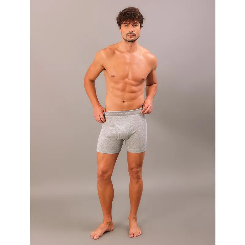 Kit 3 Cuecas Boxer Brief Cotton Calvin Klein Underwear - Multi Kit 3 Cuecas Boxer Brief Cotton Calvin Klein Underwear Multi p