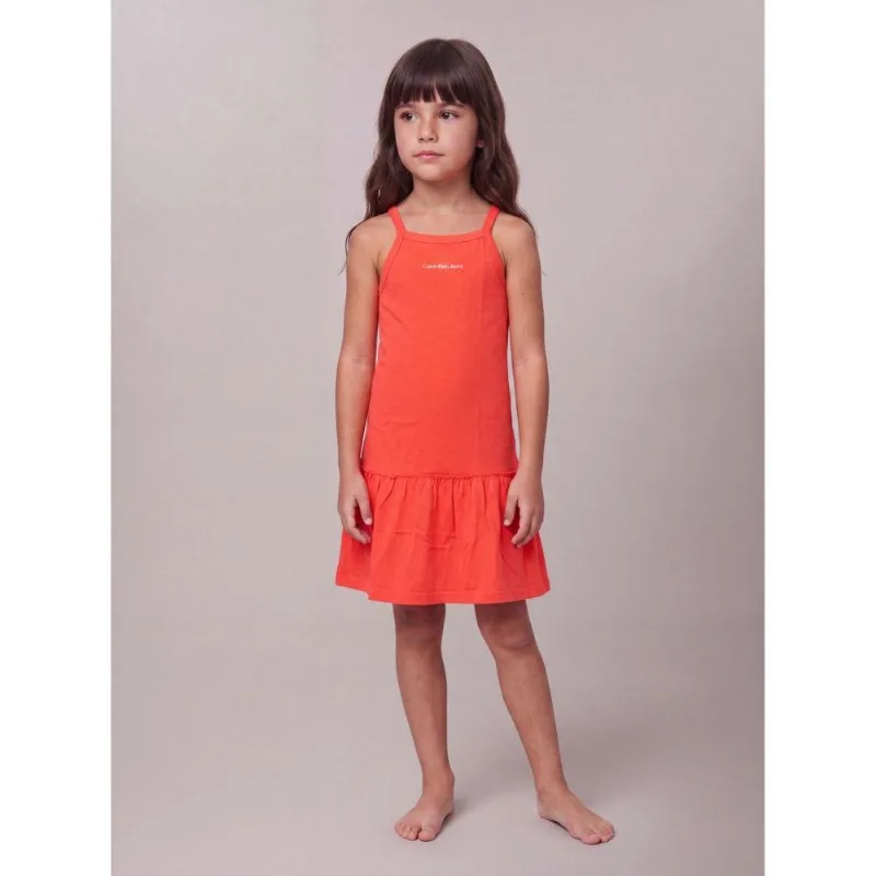 Vestido Menina Midi Flamê Estonado - Melancia Vestido Menina Midi Flamê Estonado Melancia 16