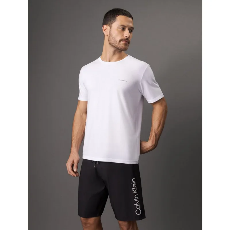 Bermuda D'Água Lisa Calvin Klein Swimwear - Preto Bermuda D'Água Lisa Calvin Klein Swimwear Preto m