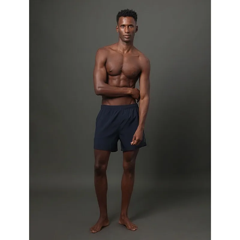 Short D'Água Masculino Elástico Liso Calvin Klein Swimwear - Marinho Short D'Água Masculino Elástico Liso Calvin Klein Swimwear Marinho Ggg