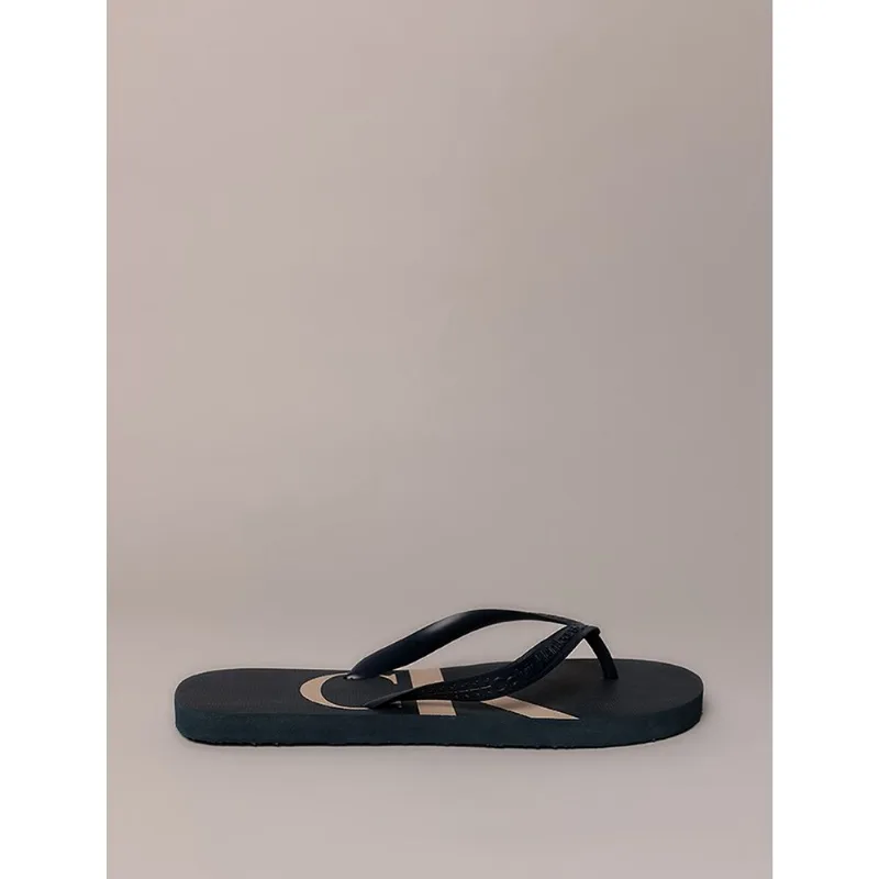 Chinelo Masculino Calvin Klein Jeans Com Logo - Marinho Chinelo Masculino Calvin Klein Jeans Com Logo Marinho 37/38