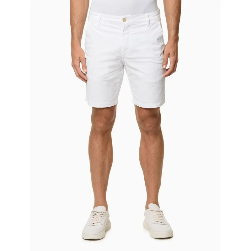 Bermuda Masculina Color Chino Calvin Klein - Branco 2 Bermuda Masculina Color Chino Calvin Klein Branco 2 40