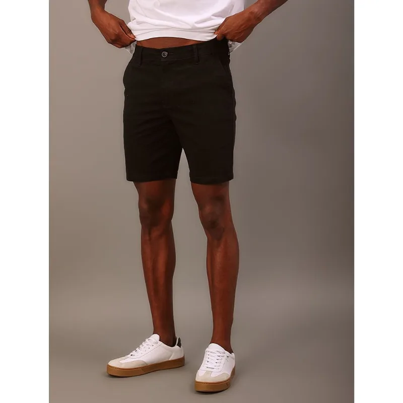 Bermuda Masculina Color Chino Calvin Klein - Preto Bermuda Masculina Color Chino Calvin Klein Preto 42