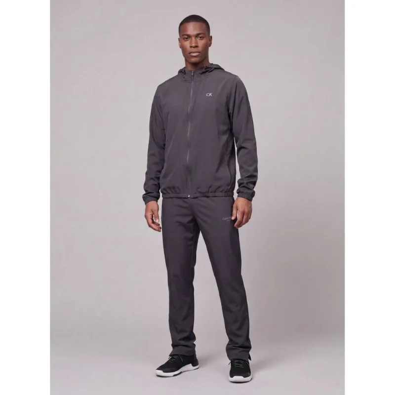 Corta Vento Capuz Masculina Calvin Klein Sport - Grafite Corta Vento Capuz Masculina Calvin Klein Sport Grafite p