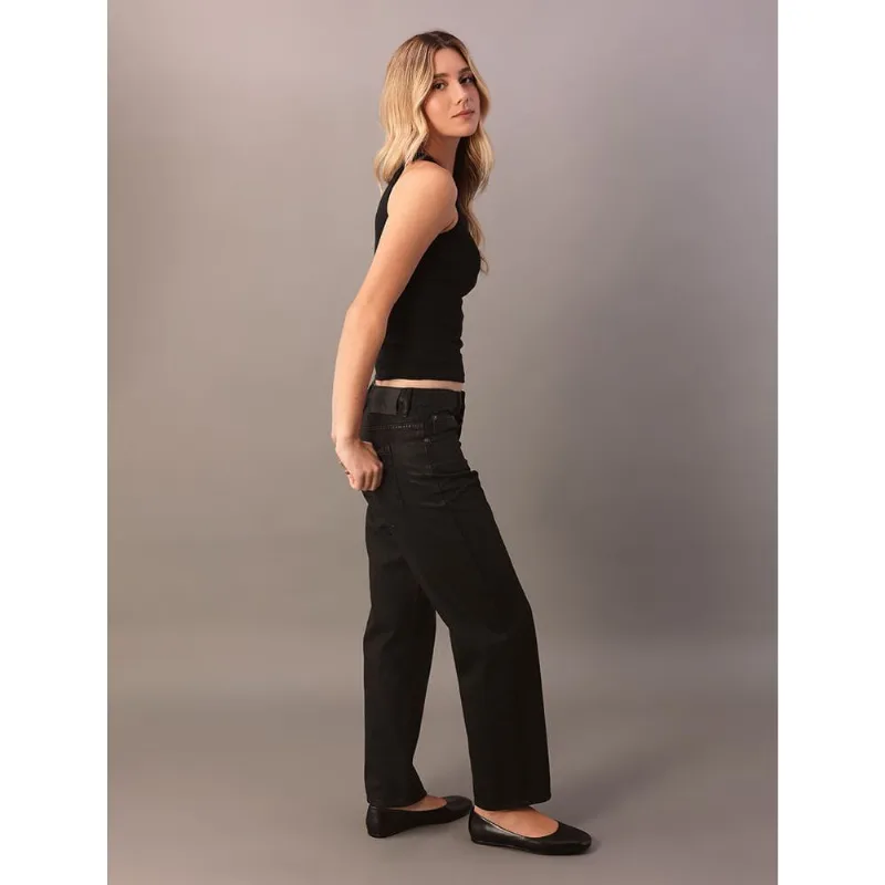 Regata Feminina Ribana Calvin Klein Jeans - Preto Regata Feminina Ribana Calvin Klein Jeans Preto m