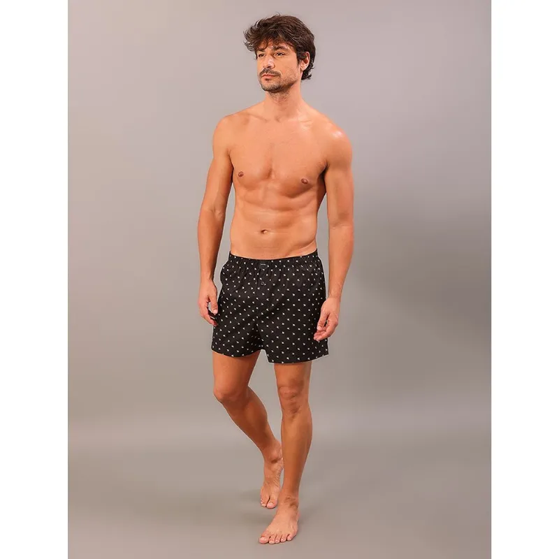 Cueca Samba Canção Modern Print Diamond Calvin Klein Underwear - Preto Cueca Samba Canção Modern Print Diamond Calvin Klein Underwear Preto m