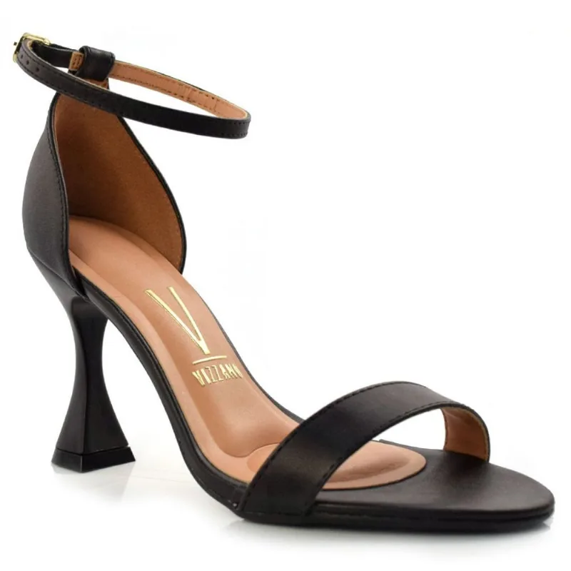 Sandália Feminina com Salto Taça Vizzano Preto 6462101-7286 37