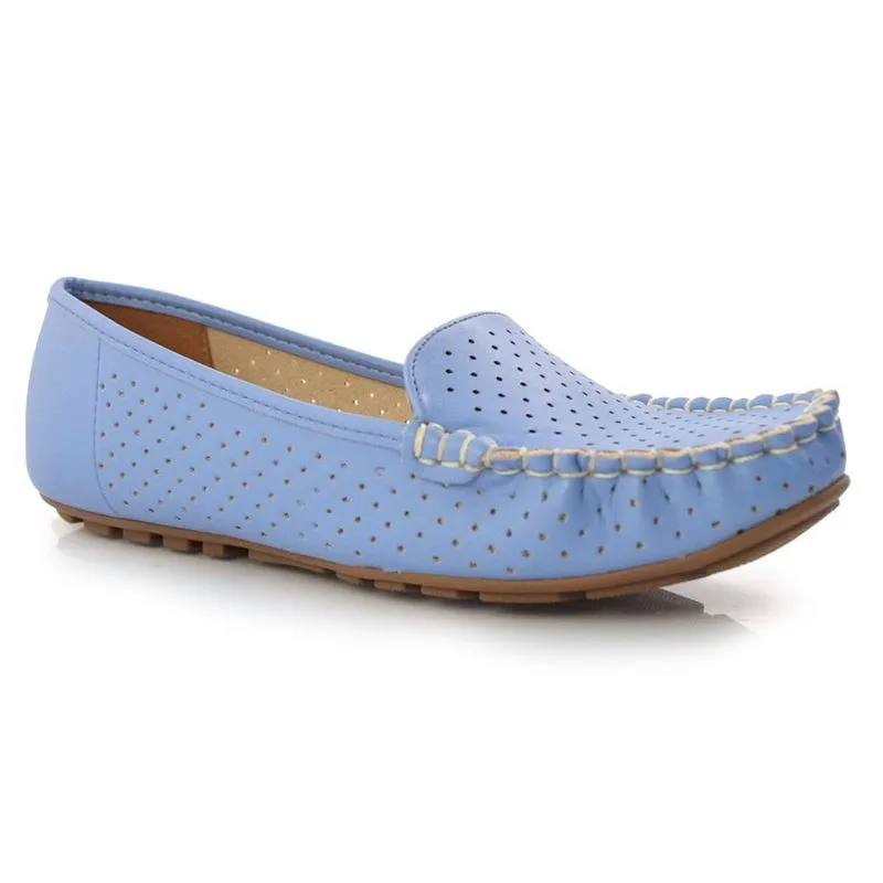 Mocassim Feminino Vizzano Azul 1187303-7286 35