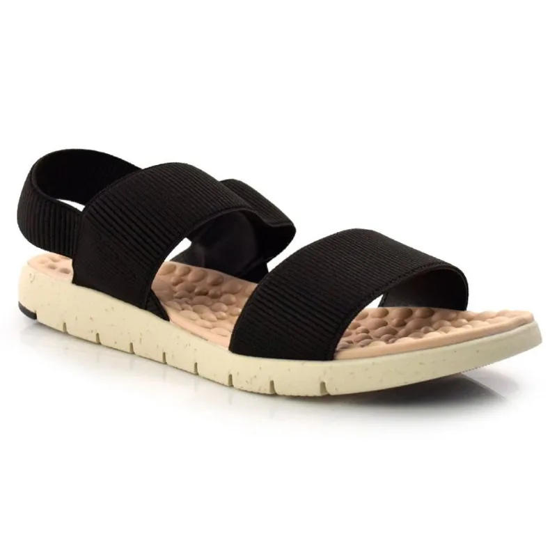 Sandália Femina de Salto Baixo Modare Preto 7162206-21177 40