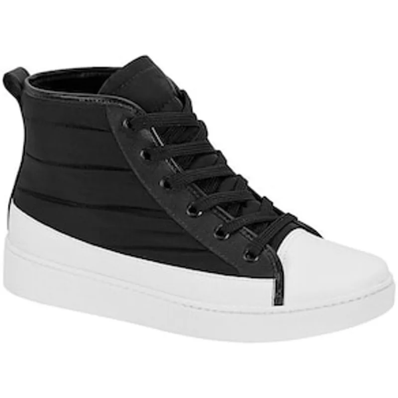 Tênis Feminino Botinha 1214-1029 Vizzano - Preto/Branco Preto 40