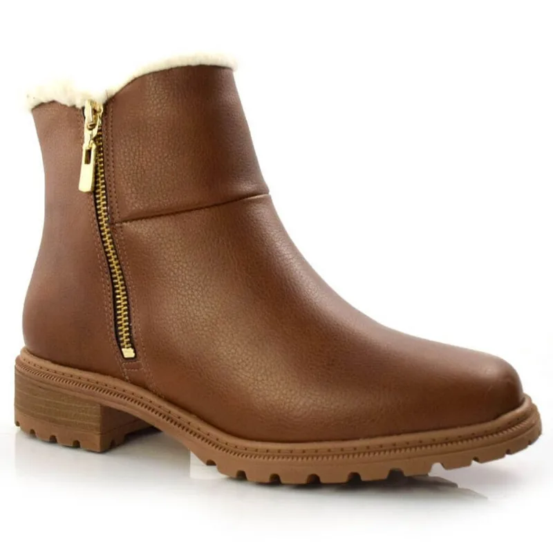 Ankle Boots Feminino Modare Marrom 7074101-23633 39