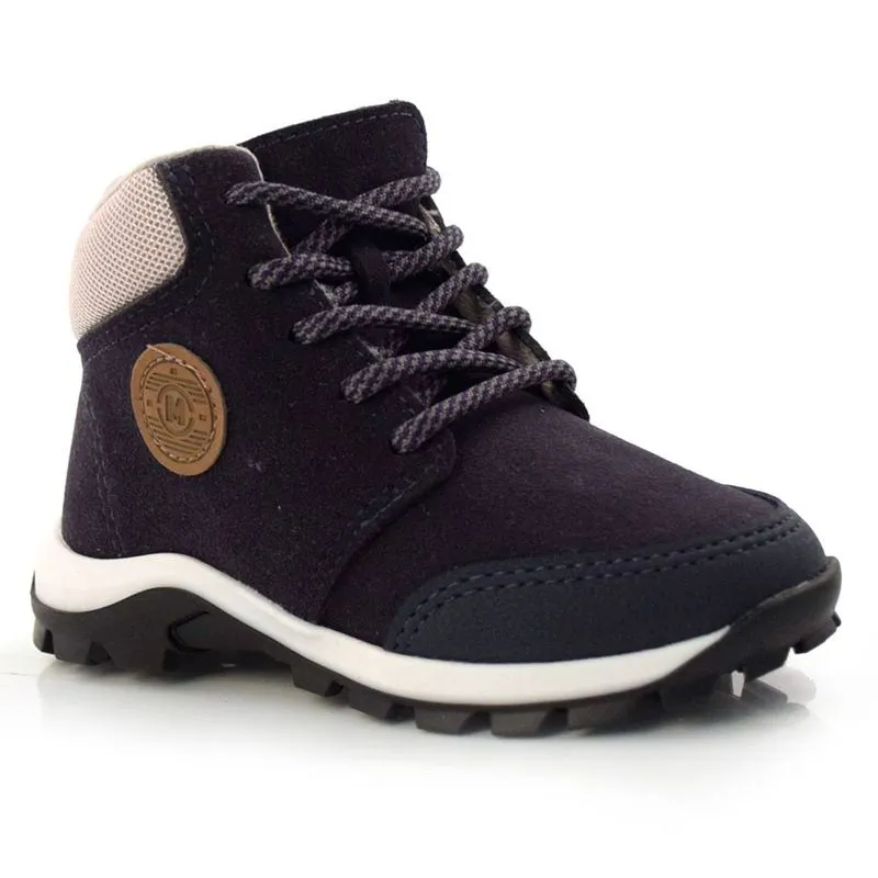 Bota Coturno Masculina Baby Molekinho Azul 2622101-23230 25