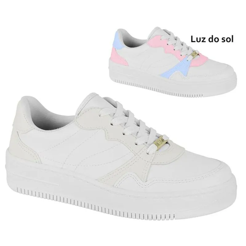 Tênis Feminino Vizzano Sun Colors Branco 1389101-23887 38