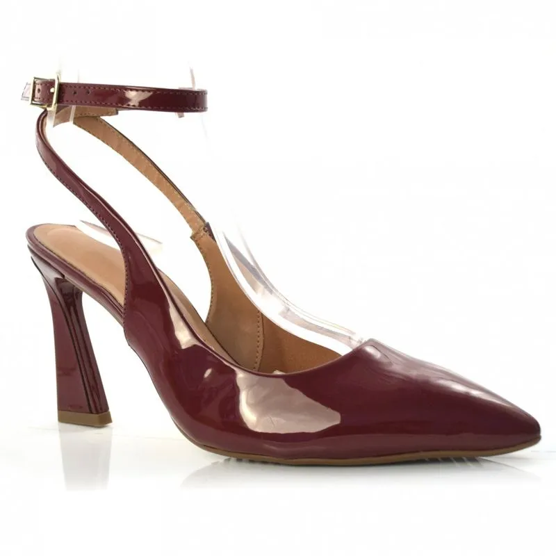 Sapato Chanel com Salto Feminino Vizzano Vermelho 1388102-13488 38