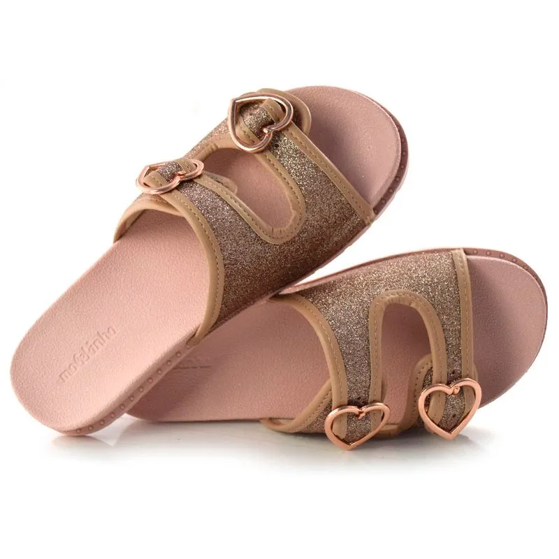 Chinelo Slide Infantil Molekinha Rosa 2341.105.13251 28
