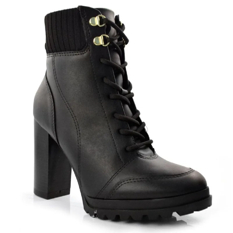 Coturno Feminino com Salto Bloco Vizzano Preto 3089102-23698 38