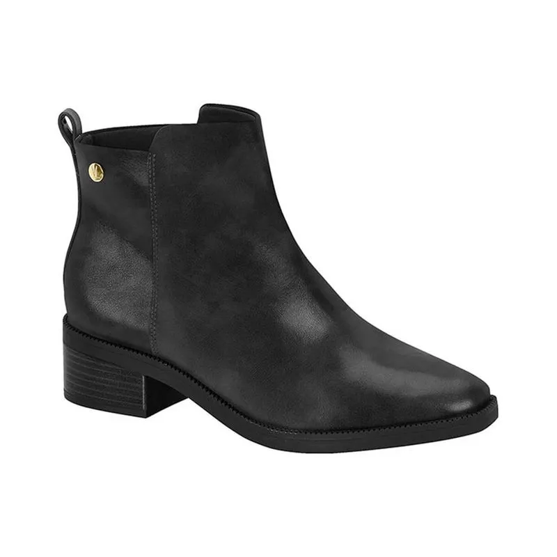 Bota Feminina Vizzano Salto Baixo Napa