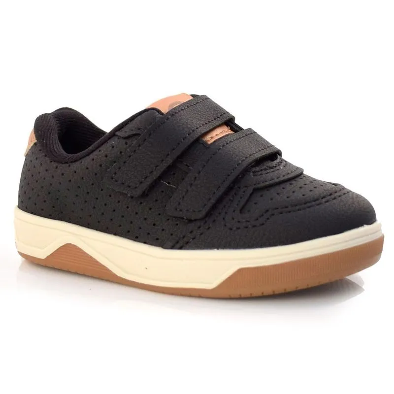 Tênis Baby Masculino Molekinho Preto 2623102-14909 24
