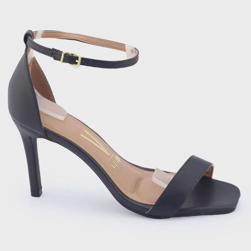 Sandália feminina Vizzano 6465.102 tira salto agu1ha 9cm