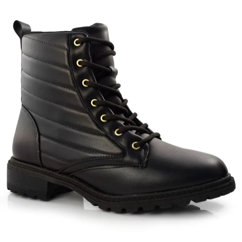Coturno Feminino Modare Preto 7074103-18462 39