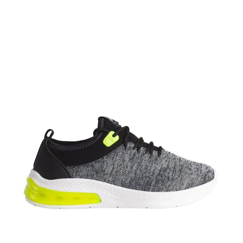 Tênis Infantil Molekinho Esportivo Cinza/preto - 27