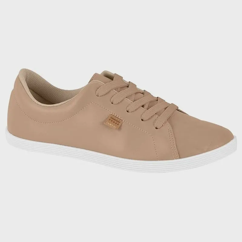 Tênis Feminino Casual Napa Sardenha Nude Beira Rio 4205.123