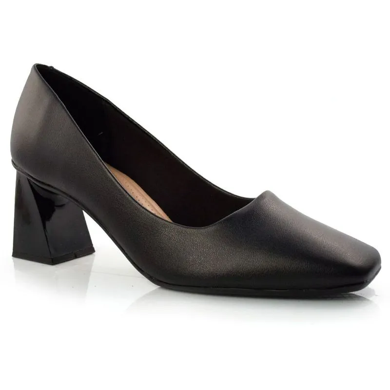 Scarpin de Salto Médio Beira Rio Preto 4285100-9569 37