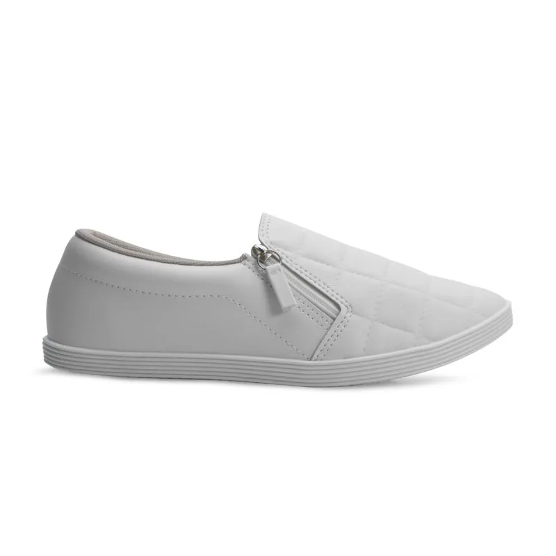 Tênis Slip On Beira Rio Casual Feminino Branco 38