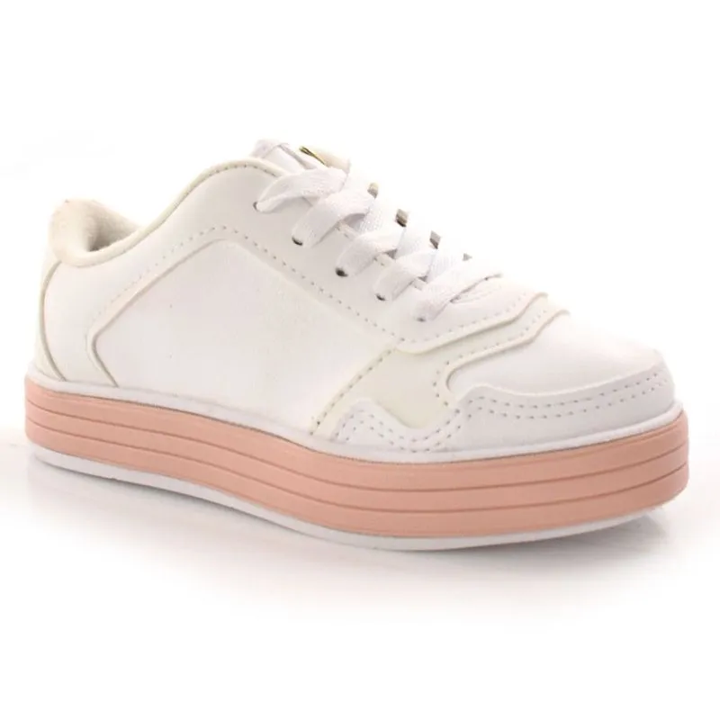 Tênis Infantil Feminino Molekinha Branco 25201523-23906 29