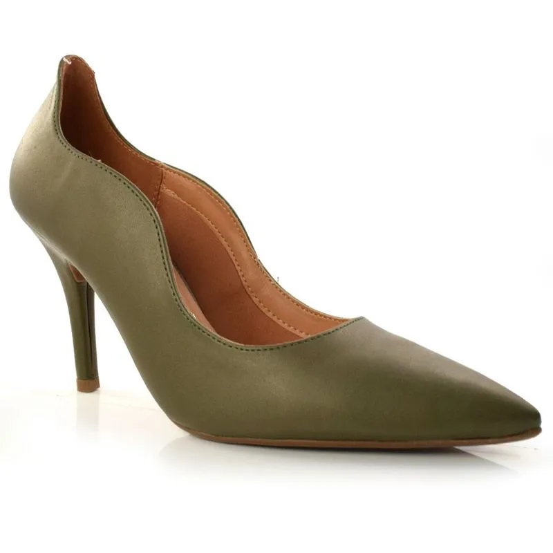 Scarpin Feminino Vizzano Verde 11841147-7286 37