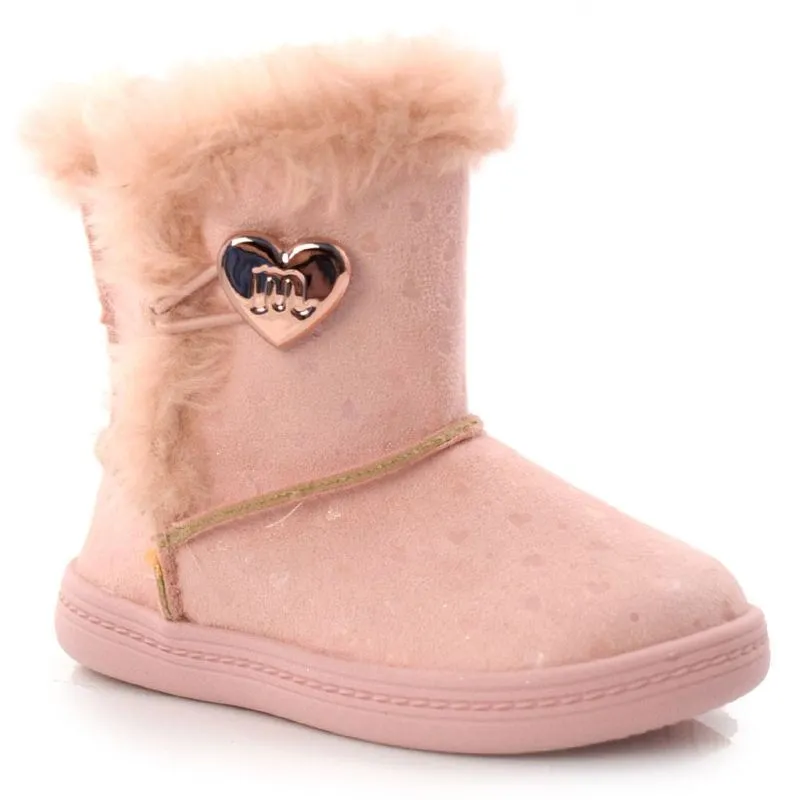 Bota Feminina Baby Molekinha Rosa 2127205-23616 22