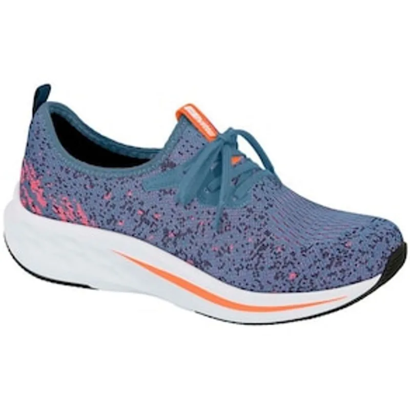 Tênis Feminino 4822-100 Actvitta - Denim/Marinho/Coral Azul Azul Azul Azul Marinho 35