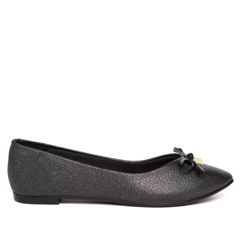 Sapatilha Feminina Moleca Napa Riscada Preta - 38