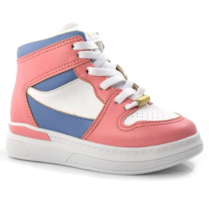 Tênis Casual Infantil Molekinha Rosa 2553106-9569 29