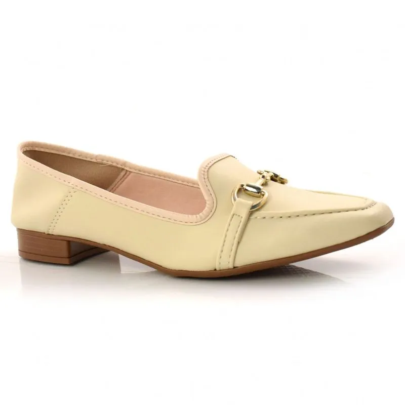 Loafer Feminino Beira Rio Creme 4272206-18462 40