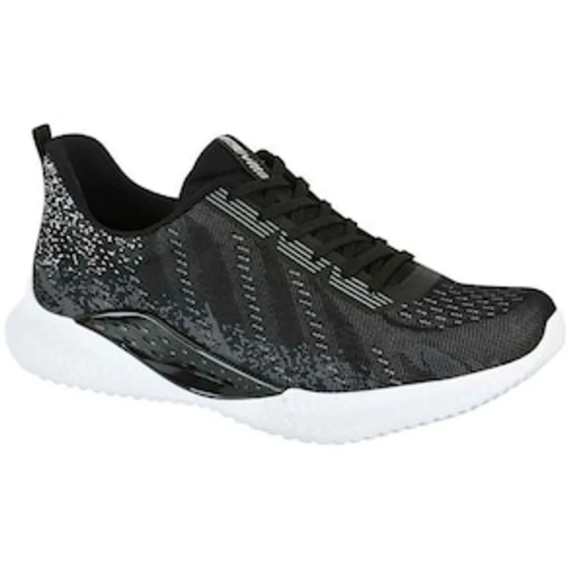 Tênis Masculino Esportivo 4918-102 Actvitta - Preto/Branco