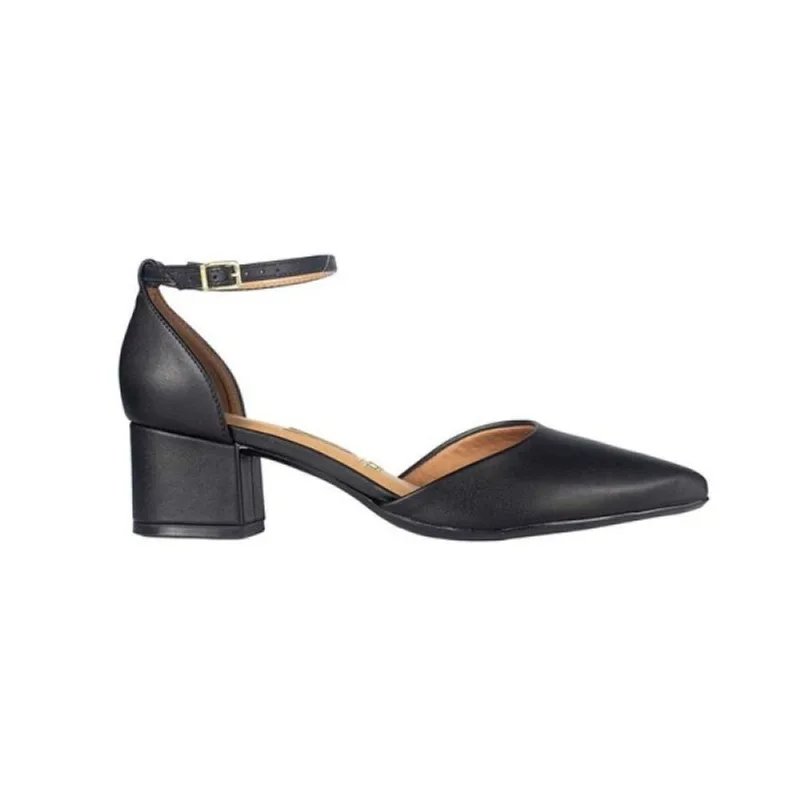 Sapato Scarpin Vizzano Fivela e Salto Bloco 37 / Preto