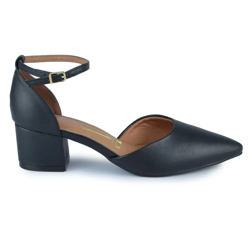Scarpin Vizzano Feminino 1220.317 7286 PELICA PRETO 38
