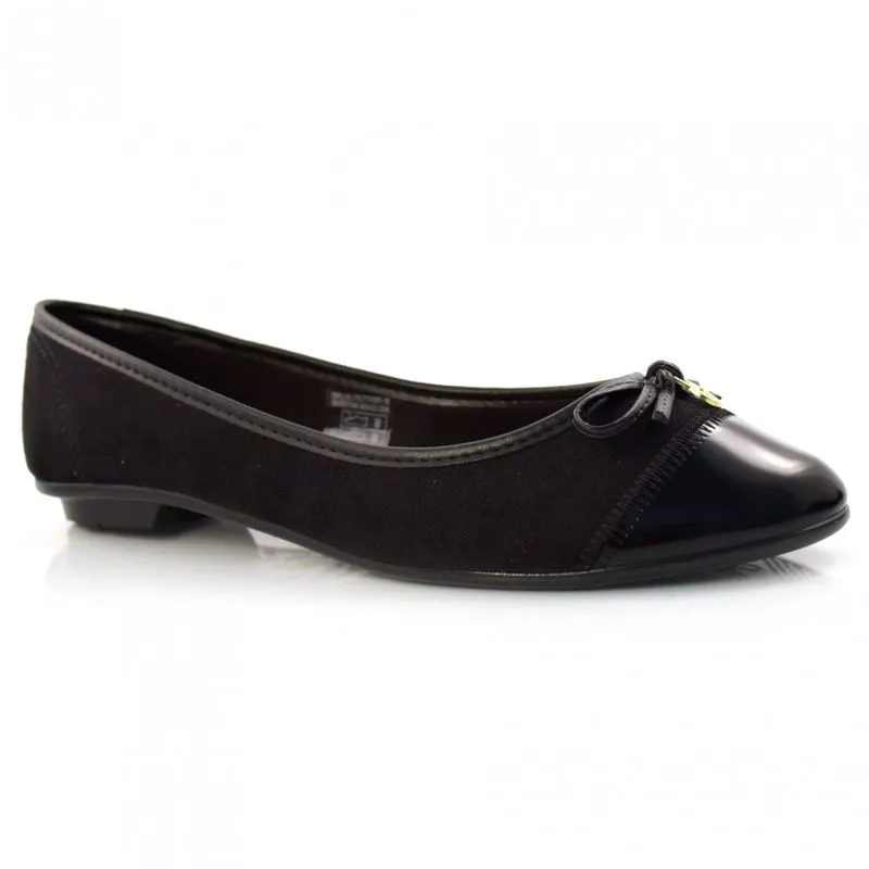 Sapatilha Feminina Moleca Preto 50271428-6178 40