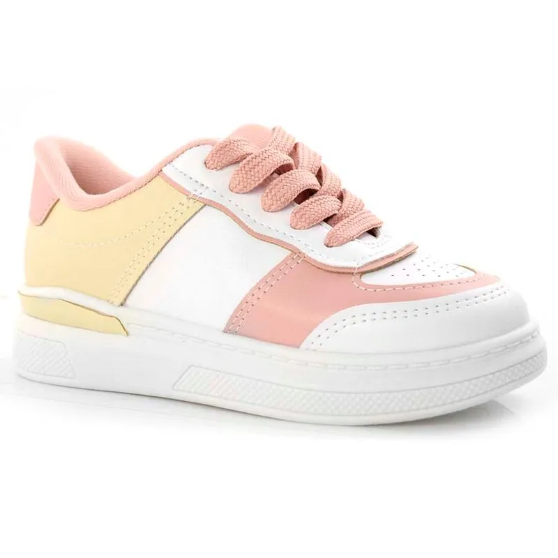 Tênis Casual Infantil Molekinha Branco 2553105-9569 32