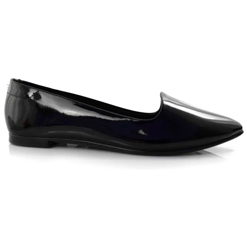 Sapatilha de Bico Fino Feminina Moleca Preto 5635.816.6000 36