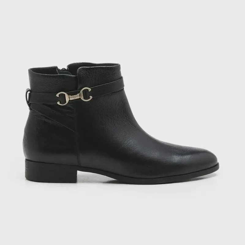 Bota Feminina Bota Cano Baixo Rasteira Capodarte 401