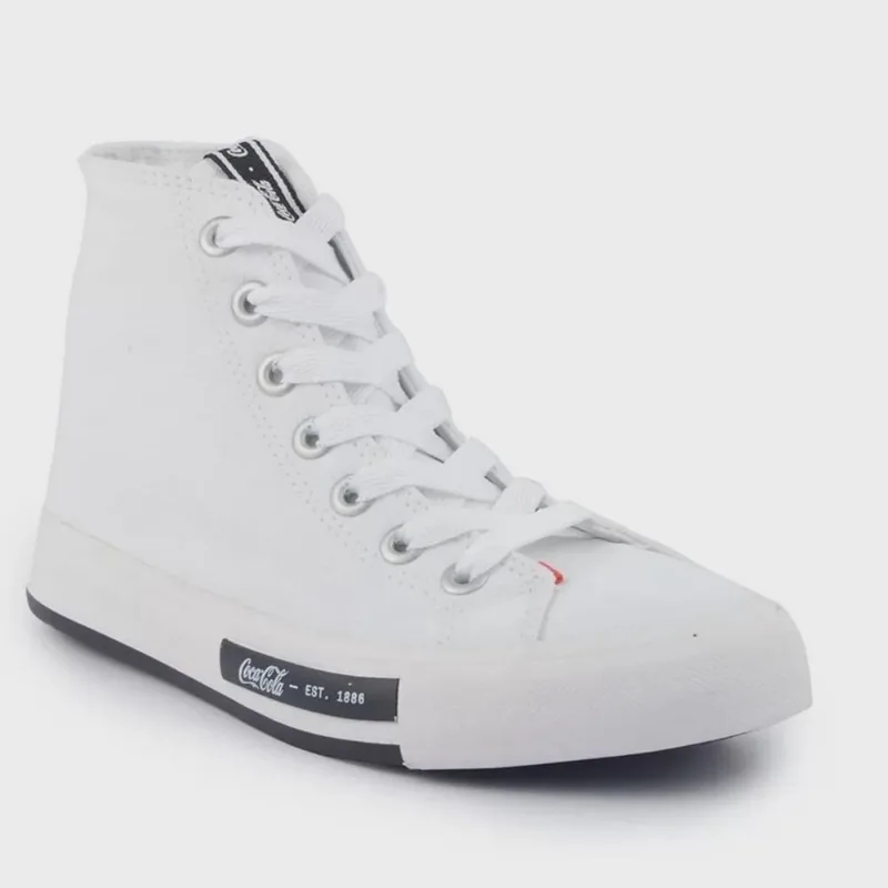 Tenis Coca Cola Cano Médio Tecido CC2060 Daytona Hi