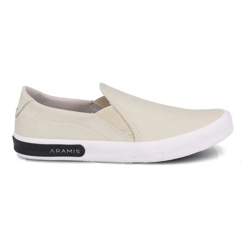 Tênis Aramis Stripe Slip On Masculino Off White 38