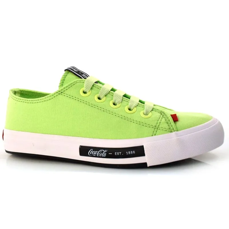 Tênis Feminino Coca Cola Daytona Verde CC1947 39